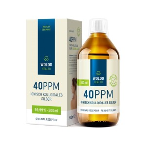 Colloidal Silver 40 ppm 500 мл | Woldo Health