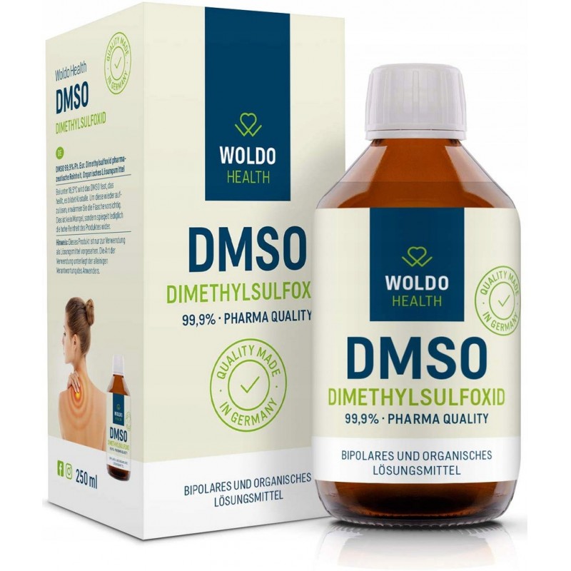 DMSO Диметилсулфоксид разтвор 250 мл | Woldo Health