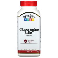 Glucosamine Relief 1000 мг 120 таблетки | 21st Century