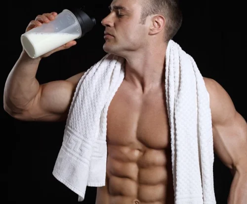 Musclepharm casein възстановява мускулите дори и през нощта.
