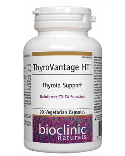 Thyro Vantage HT е хранителна добавка, която облекчава състоянието на щитовидната жлеза