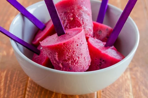 Плодове и кисело мляко Popsicles