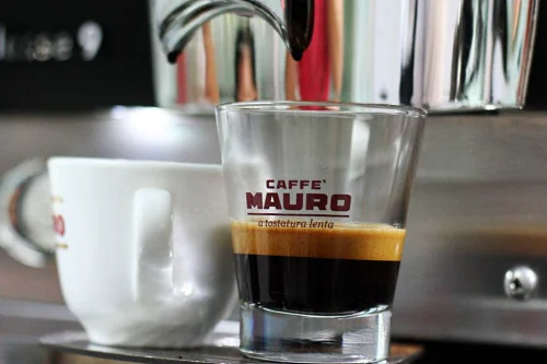 Caffe Mauro Стъклени чаши за кафе 1 бр на супер цена са стилни и елегантни