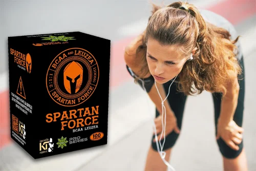 Spartan Force - BCAA + Leuzea 100 таблетки от Cvetita Herbal на уникална цена намалява мускулната умора и дава възможност за по-усилено трениране