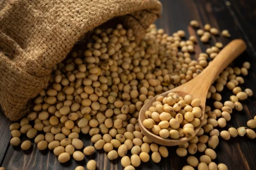 100% Soy Protein Isolate 26.7 гр саше на топ цена от Haya Labs увеличава натрупването на мускулна маса.