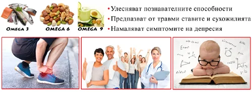 Omega 3-6-9 90 softgels на топ цена от HS Labs подобрява физическите и умствени способности