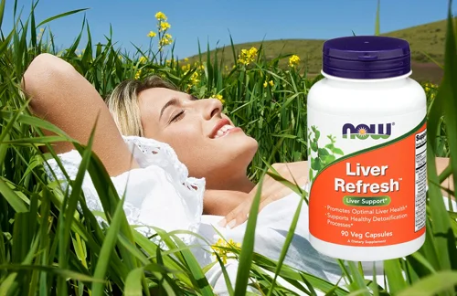 Liver Refresh 90 капсули на отлична цена от Now Foods допринася за здравето на организма.