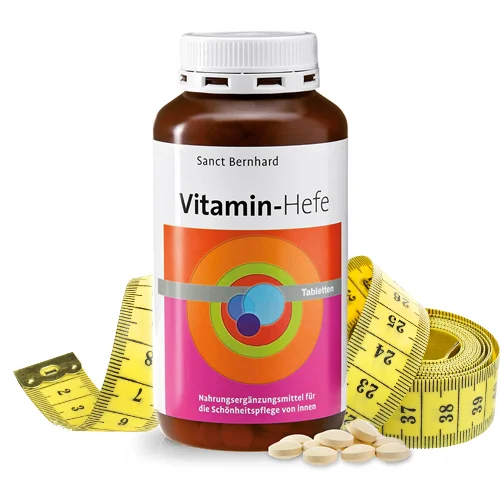 Vitamin Yeast 500 tablets на топ цена от Sanct Bernhard помага за постигането на оптимално тегло