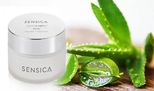 Мляко за тяло Sensilight Body Milk 100 ml от Sensica на изгодна цена съдържа Алое Вера и богата комбинация от масла от шеа и сладък бадем