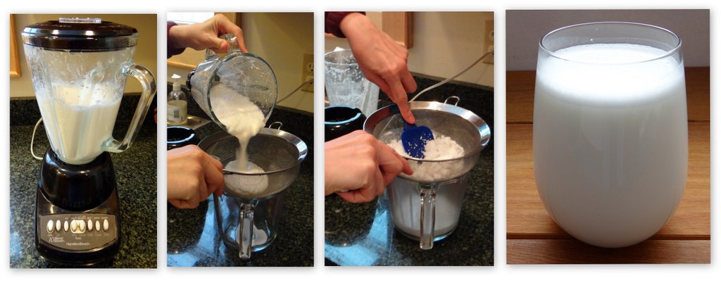 Млякото от кокос се приготвя с пет лесни стъпки